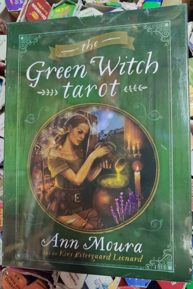 Таро Зеленої Відьми Маура А. Green Witch Tarot (набір 78 карт+272 стр). Карти Таро.