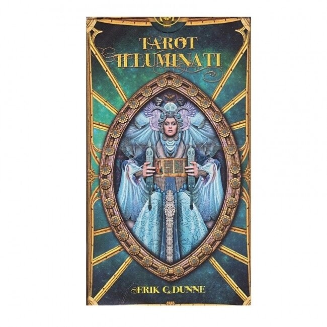 Таро Ілюмінатів видавництво ANKH 78 карток 12 х 6,5 см + брошура. Illuminati. Карти Таро.