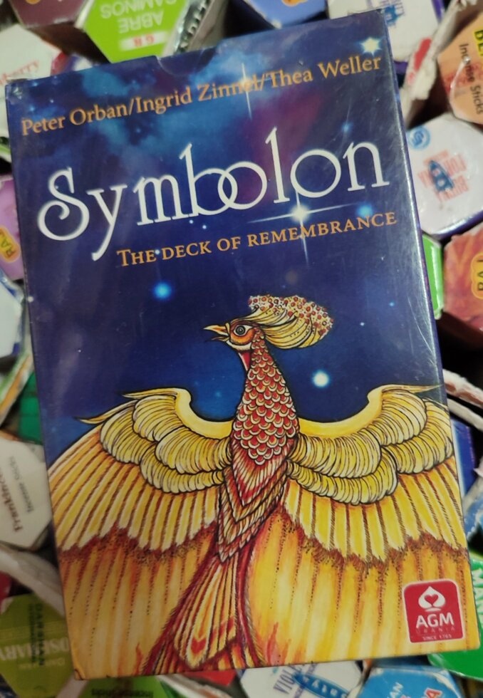 Карти Оракул Сімболон Пітер Орбан, Інгрід, Веллер. Symbolon. The Deck of Remembrance. 78 карток + інстр. Карти Таро.