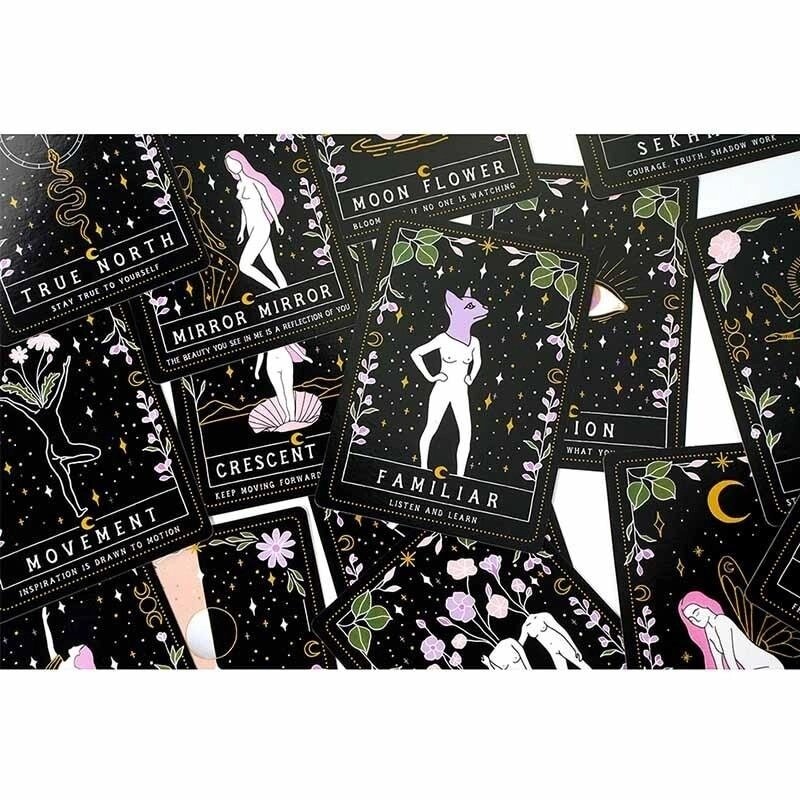 Місячна Відьма оракульні картки. Космік Валерія. Moon Witch. Cosmik Valeria. Карти Таро.