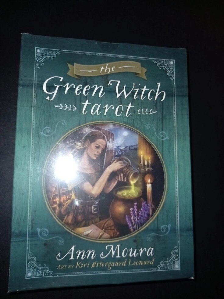 Таро Зеленої Відьми Маура А. Green Witch Tarot (набір 78 карт+272 стр). Карти Таро.