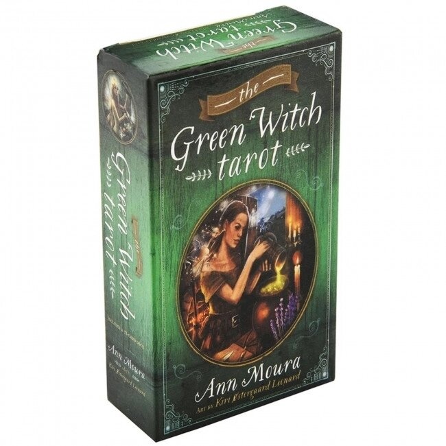 Таро Зеленої Відьми Маура А. Green Witch Tarot (набір 78 карт+272 стр). Карти Таро.