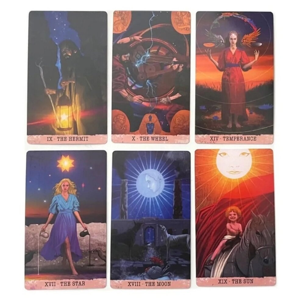 Таро Мандрівника. П'єрлука Зіцці, Мікеле Далоізіо Wanderer's Tarot. Pierluca Zizzi, Michele D'aloisio. Карти Таро.
