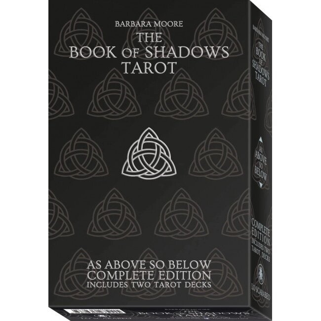 Книга Тіней Таро 78 карт 10.5 х 6 см. The Book of Shadows Tarot. Карти Таро.