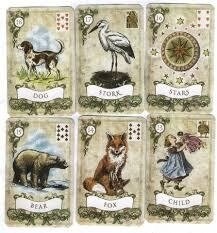 Ленорман колоди на 38 карт у старому стилі. Old Style Lenormand. Карти Таро.