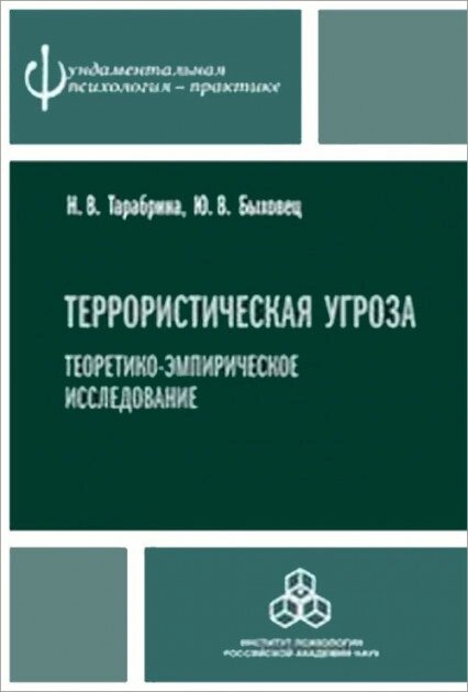 Тарабріна Н. Ст., Биховець Ю. В. Терористична загроза: теоретико-емпіричне дослідження