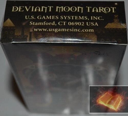 Таро божевільного Місяця. Deviant Moon Tarot. 78 карток + інструкція. Карти Таро.