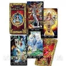 Апокаліпсис Таро. Apokalypsis Tarot. ANKH 78 карт + брошура. Карти Таро.