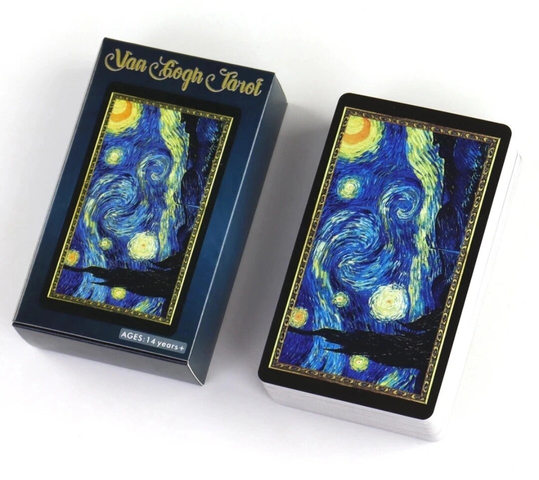Ван Гог Таро на 78 карт 10.5 х 6 см. Van Gogh Tarot. Карти Таро.