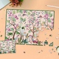 Пазли тришарові ТМ INTERDRUK  Secret Garden 1 розмір 48х67 см.,1000 шт.