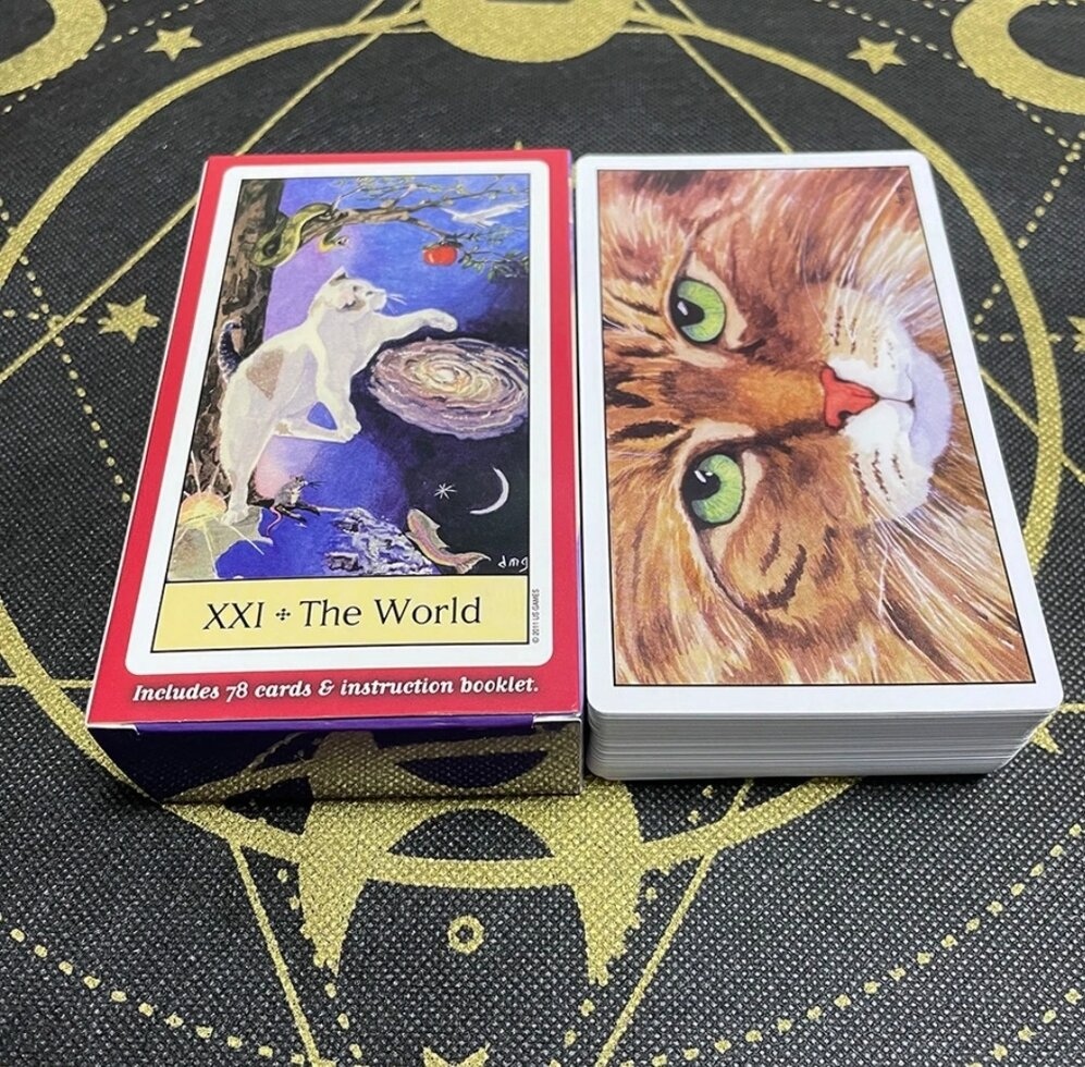 Котяче око Таро Дебри М. Гівін, DVM Cat`s Eye Tarot by Debra M. Givin. Карти Таро.