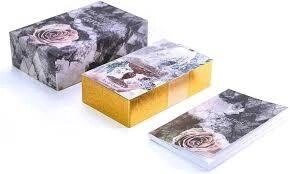 Текстуроване Таро. The Textured Tarot 78 карт з позолотою на зрізі у щільній коробці. Карти Таро.