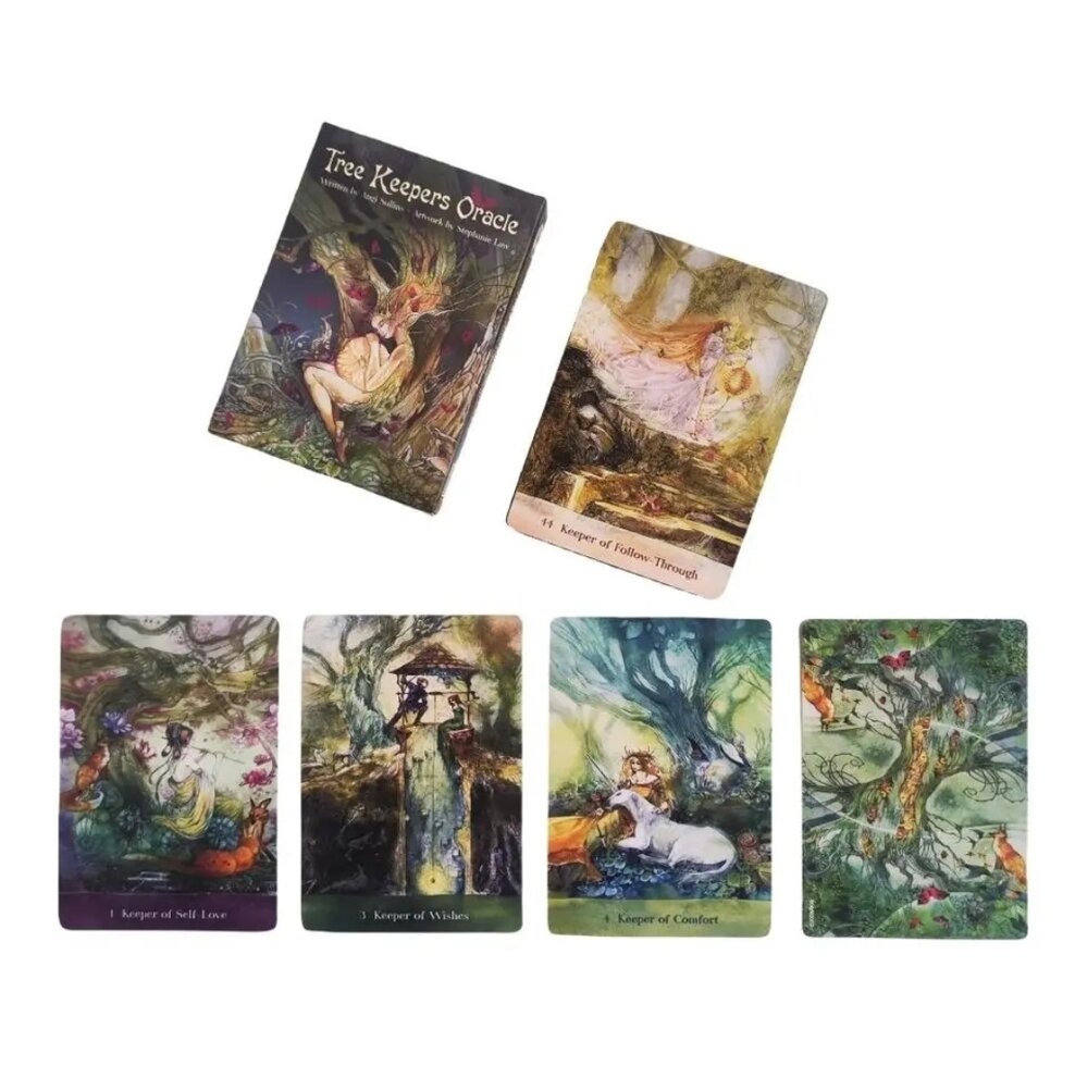 Оракул Охоронців Дерев 44 карти. Tree Keepers Oracle. Карти Таро.