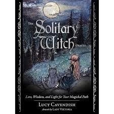 Самотня відьма-оракул на 45 карт Люсі Кавендіш Solitary Witch Oracle Lucy Cavendish. Карти Таро.